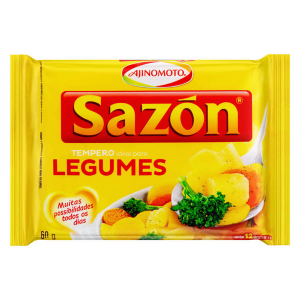 Tempero Sazón Amarelo para Legumes / Condimento Amarillo para Verduras AJINOMOTO 60g