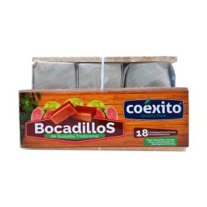 Bocadillo de Guayaba Caja Madera COÉXITO 540g (18x30g)