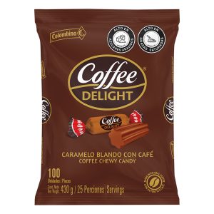 Caramelo Coffee Delight Blando COLOMBINA 430g