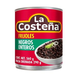 Fríjoles Negros Enteros LA COSTEÑA 560g