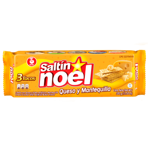 Galletas Saltín Queso y Mantequilla NOEL 385g