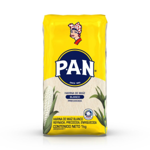 Harina de Maíz Blanco PAN 1K
