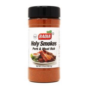 Pork & Meat Rub Holy Smokes / Adobo para Carne de Cerdo Ahumado BADIA 155,9g