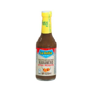 Salsa Picante de Chile Habanero Xtra Picante LA ANITA 120ml
