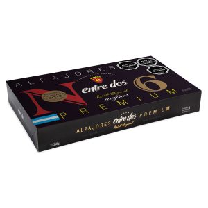Alfajores Negros Premium ENTRE DOS 360g (6x60g)