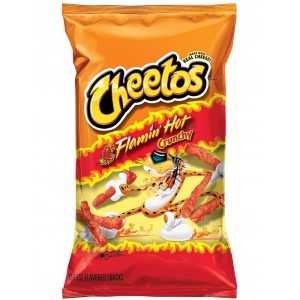 Cheetos Flamin Hot Crunchy 226,8g                                                                    Cheetos Picantes  226,8gr