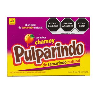 Dulce Pulparindo Chamoy DE LA ROSA 280g (20x14g)