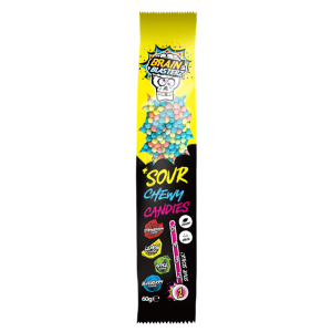 BRAIN BLASTERZ Sour Chewy Candies 60g