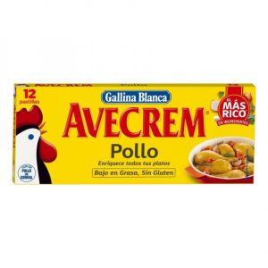 Caldo Avecrem Pollo 12 Pastillas GALLINA BLANCA 120g