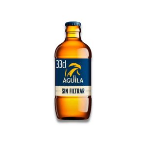 Cerveza EL AGUILA sin Filtrar 33cl