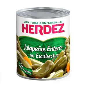 Chiles Jalapeños Enteros en Escabeche HERDEZ 200g