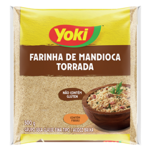 Farinha de Mandioca Torrada YOKI 500g