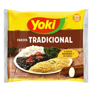 Farofa Tradicional / Harina de Mandioca Condimentada YOKI 400g