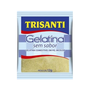 Gelatina Sem Sabor / Sin Sabor TRISANTI 12g