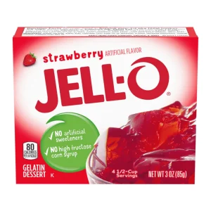 Gelatina Strawberry / Fresa JELL-O 85g