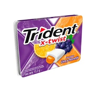 TRIDENT Twist Uva / Naranja 13,3g