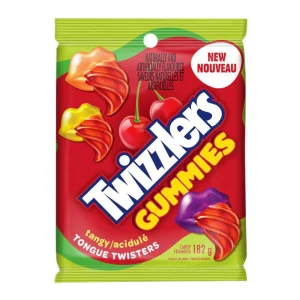 TWIZZLERS Gummies Tangy Tongue Twisters 182g
