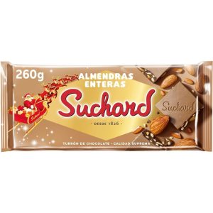 Turrón de Chocolate Almendras SUCHARD 260g