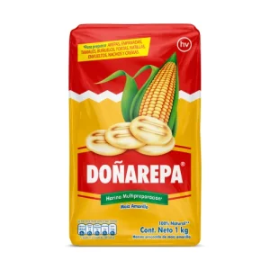 Harina de Maíz Amarilla DOÑAREPA 1K
