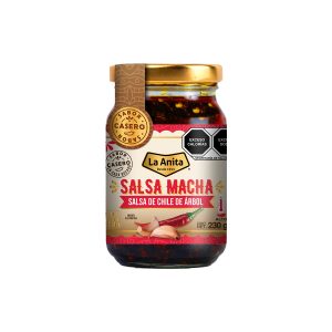 Salsa Macha de Chile de Arbol LA ANITA 230g