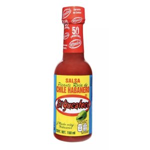 Salsa Picante Roja de Chile Habanero EL YUCATECO 150ml