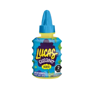 Dulce Liquido Sabor Acidito LUCAS GUSANO 36g